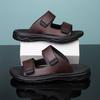 Thick Platform Cloud Slippers Women Double Buckle Soft Sole Pillow Slides Sandals Men Summer Beach Non-Slip Flip Flops Hombre