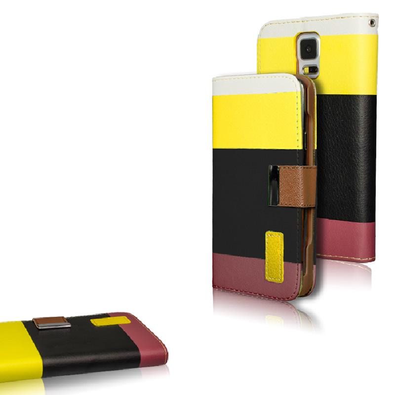 Phone Case Wallet With Metal Clasp And Stand For Travel And Daily Use