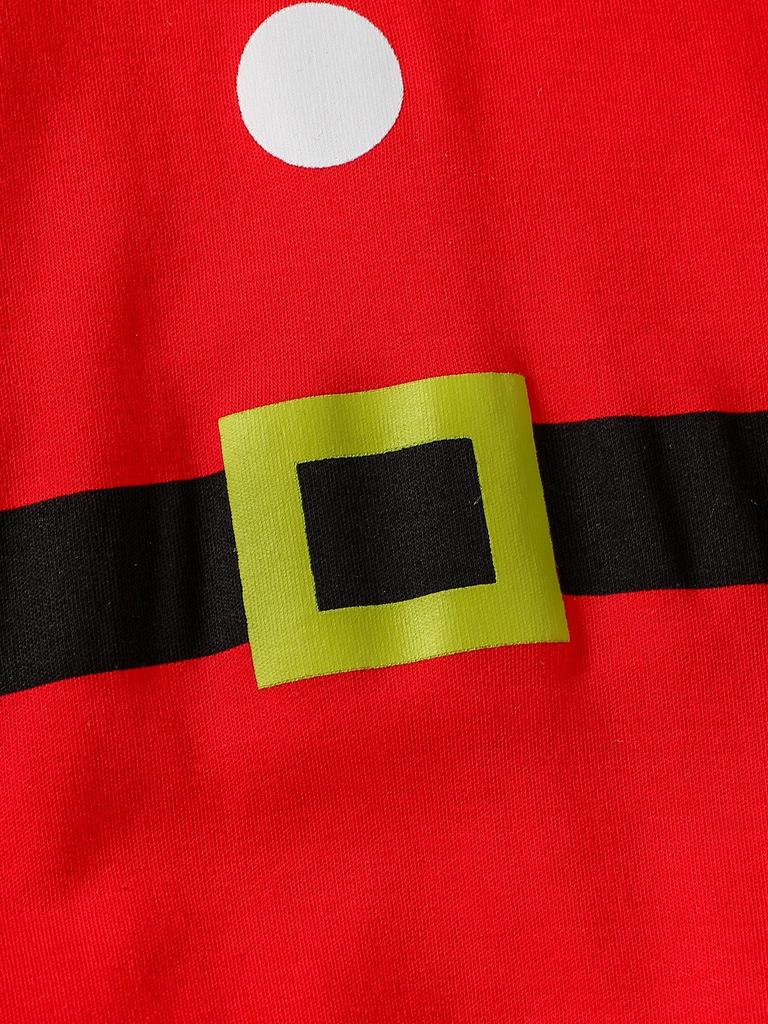 2025 Herbst/Winter Langarm Weihnachts Baby Strampler Outfit