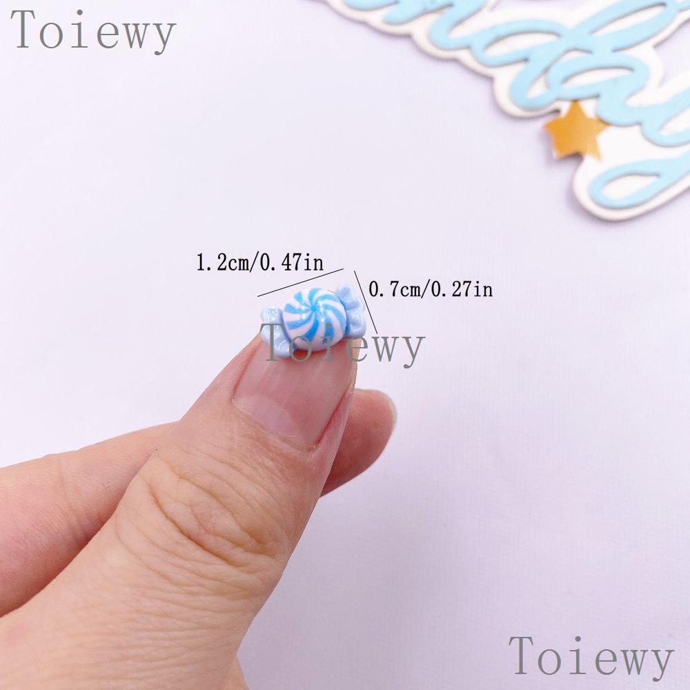 30pcs Mixed Resin Colorful Mini True Colored Candy Nail Art Flat Back Stone Applique DIY Christmas Charms Scrapbook Decor Crafts