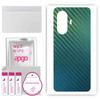 apgo Protective Skin Sticker for the Back Compatible with Huawei Enjoy 60, Wrap Film, Foil, Vinyl - Pattern Carbon Chameleon CAKA1