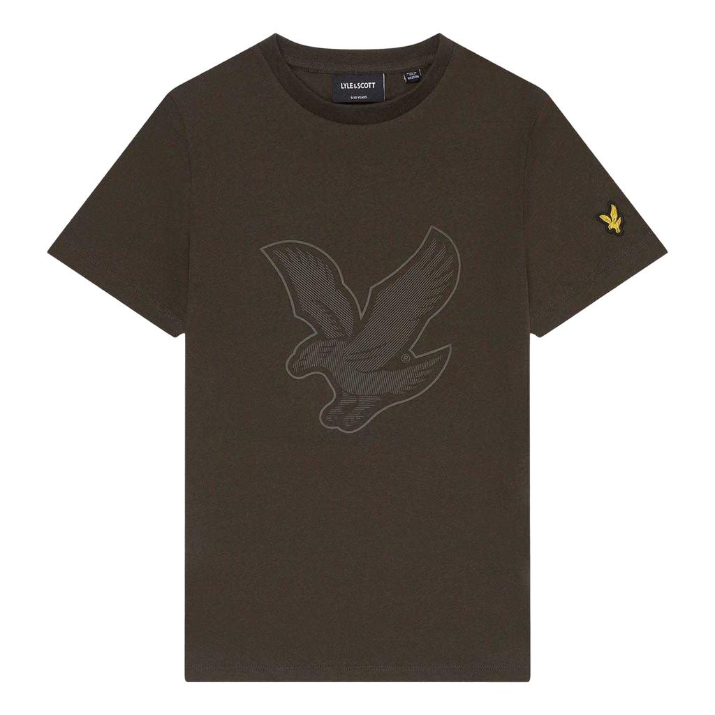 Lyle & Scott Childrens/Kids Eagle Branded Sleeve T-Shirt