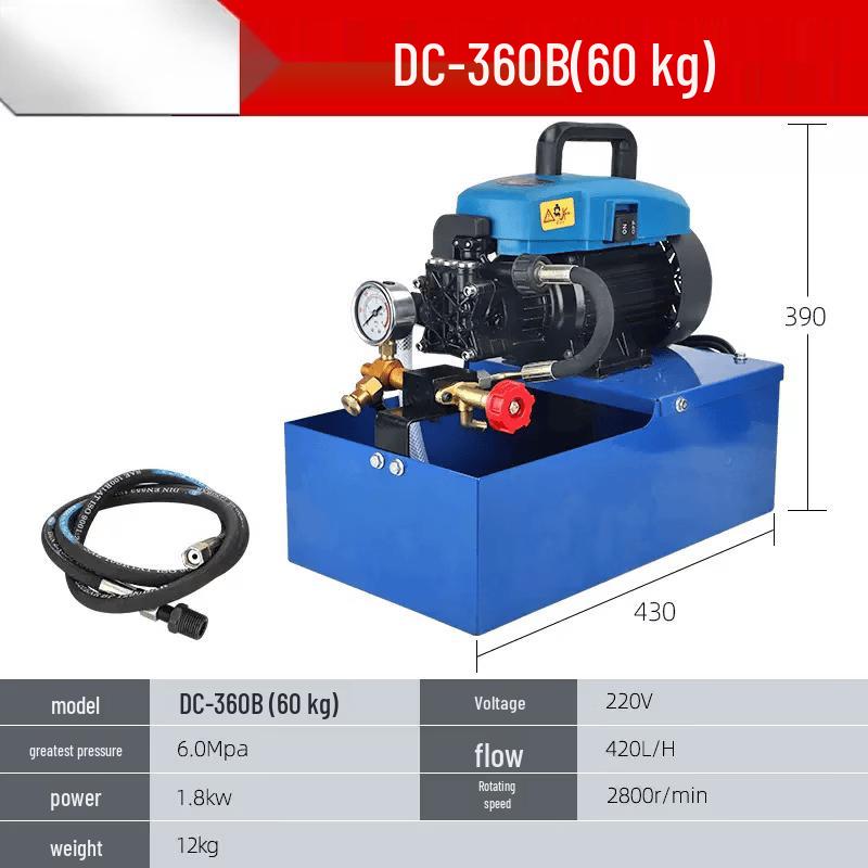 YunDuo Portable Electric Pressure Test Pump