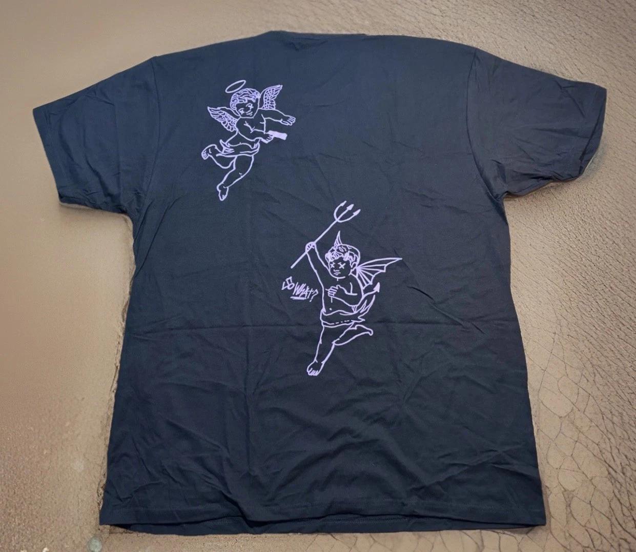 JXDN Angels Death Metal NEW T-Shirt 2XL $24.90 XXL NWT Cherub Doodle So What M