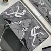 Black and White Horror Collage Anime Girl Mouse Pad XXL Gamer Mousepad Office Extended Desk Pad Gaming Keyboard Mat Large Carpet