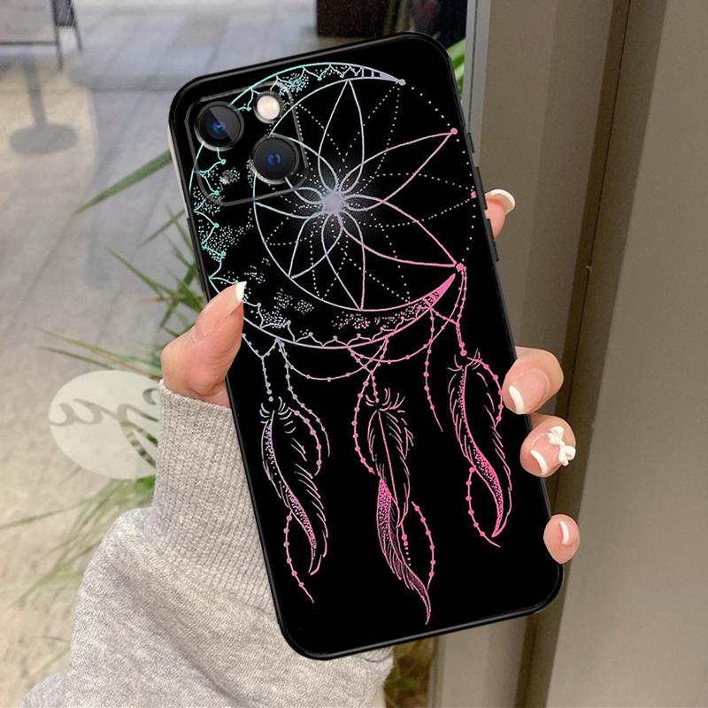 

The Dream Catcher Mandala Case For iPhone 16 Pro Max 15 14 12 11 13 17 Pro Max Plus 12 13 Mini 16e 17 Air Back Cover iPhone 15 Pro
