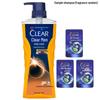 Clear Refreshing Cologne Scent Shower Gel and Shampoo Set