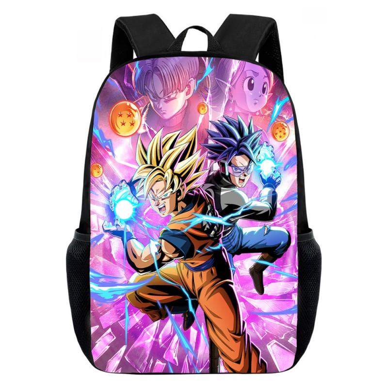 Dragon Ball Super Printed Kids School Backpack Elementary Students Lightweight Ergonomic Design