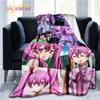 Akame Ga Kill Flannel Warm Lightweight Blanket Japan Animation Children's Game Home Office Travel Bed Sofa Napping Blanket.