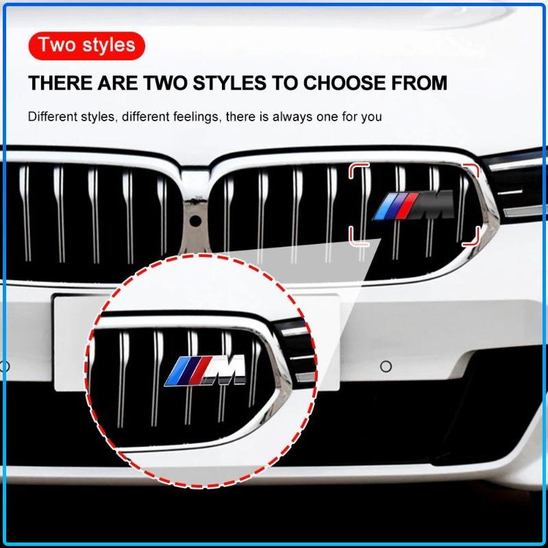 Car Sticker Emblem ABS Car Body Trim Decal Badge Exterior Modification For BMW M Performance 1 3 5 7 Series M3 M4 M5 M6 X1 X3 X5 X6 X7 E30 E34 E36 E39