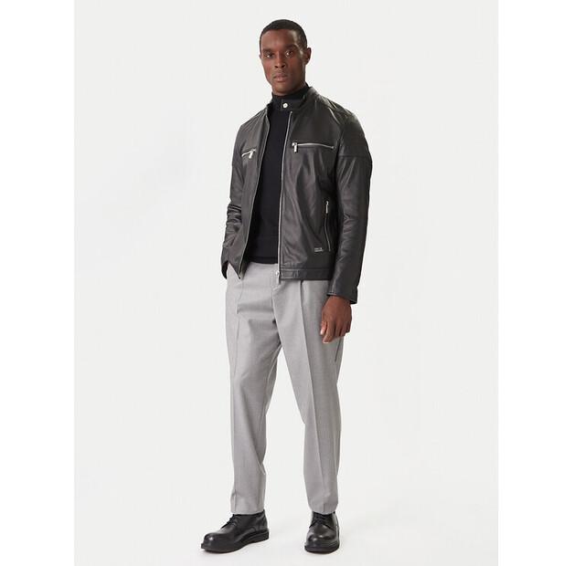 Куртка кожаная KARL LAGERFELD 555022 554421