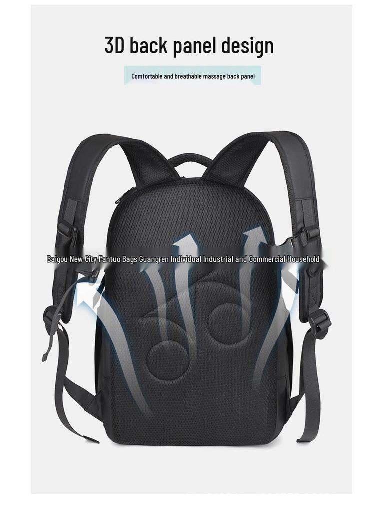 Co-branded Large Capacity Travel Backpack for Laptops and High School Students