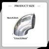 90 Degree Elbow Easy To Install Stainless Steel Bend Elbow for Automotive