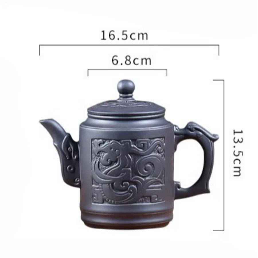 

Горшок для чайных сервизов, популярные фиолетовые глиняные горшки, чайник из исинской глины, набор для заваривания чая, самовар, восточный марокканский чайник и набор чашек, гайвань