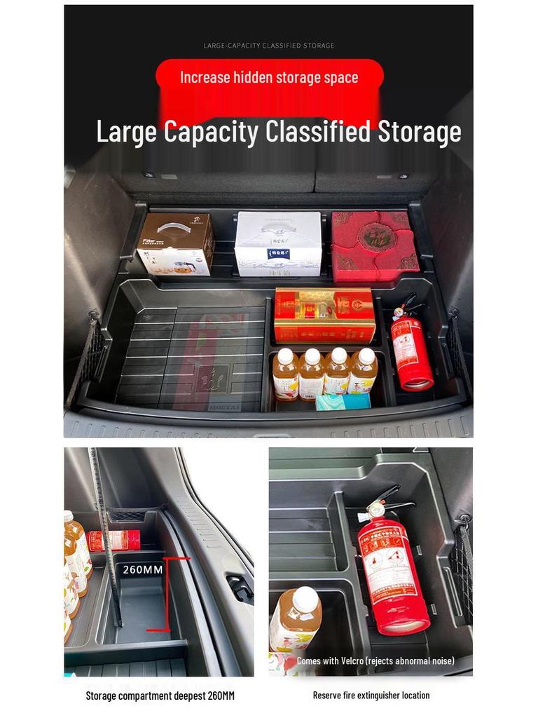 BYD Yuan PLUS Gen 3 Glove Box and Trunk Organizer