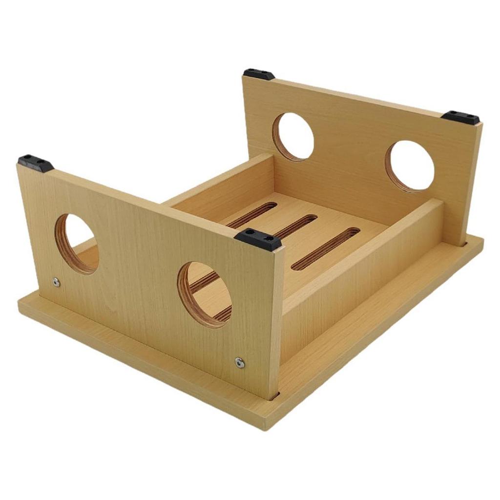 Wooden Step Stool 331 lbs Elderly Non Slip Footrest for Bedside Door Outdoor