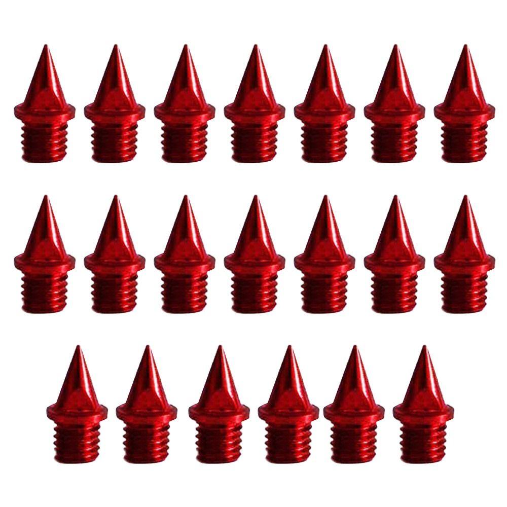 20pcs 20pcs 1/4 Inch Track Field Cross Country Track Spikes With Wrench Carbon Spikes for Track Shoes