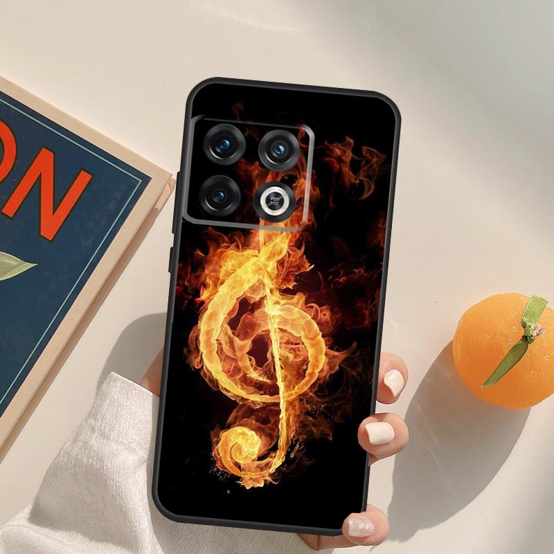 Music Note Musical Treble Clef Case For OnePlus 13T 10T 10R 12R 13R 15 13 12 11 10 9 Pro Nord CE 5 2 3 4 Lite N20 N30 Cover