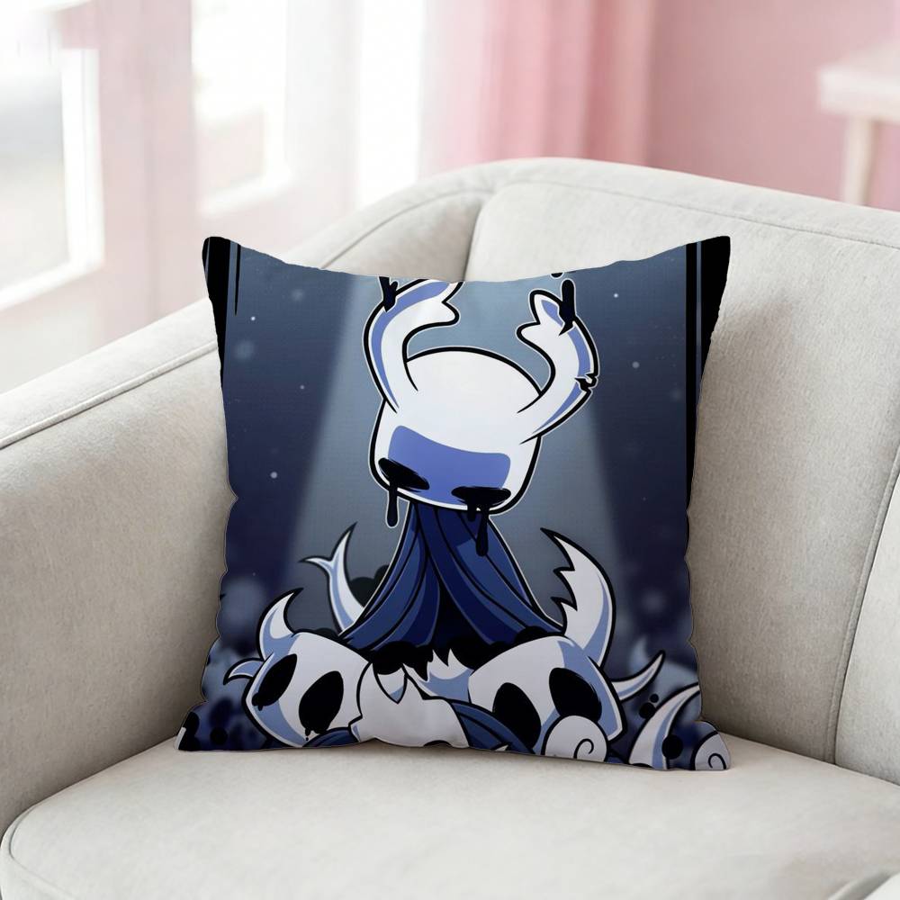Game HHollow Knight Silksong Pillow Case Pattern Printed Pillowcase For Living Room Sofa Cushion Cover