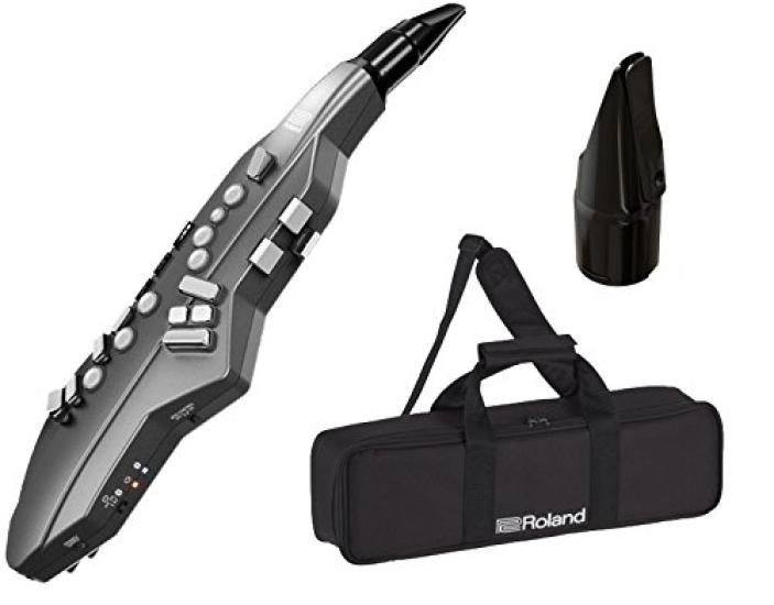 Roland Aerophone GO AE-05 Digital Wind Instrument + Genuine Replacement Mouthpiece OP-AE05MPH Set