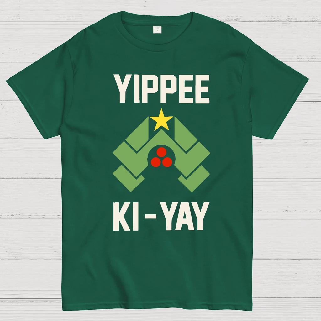 Yippee Ki Yay Christmas Cotton Summer Casual Cool Loose T-Shirt