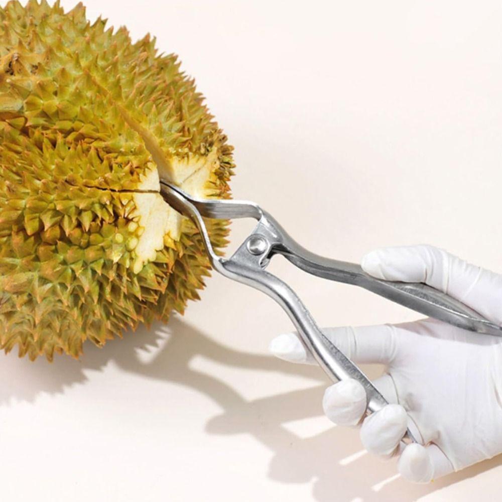 Built-in Spring Durian Shell Cracker Effort-saving Watermelon Melon Opening Pliers Commercial