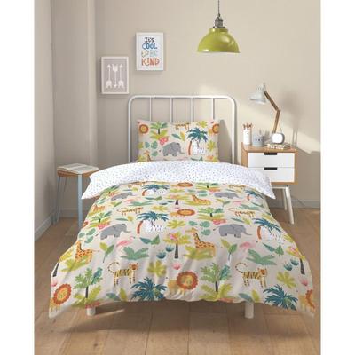 "Safari" Duvet Set for Single Bed 100% Cotton / 57 Thread Count/cm²