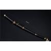 TOYBARJAPAN Ryuzan Heavy Industries LOGSHANJINSHU LS2022-10 Metal Samurai Sword Tachi Japanese Sword Blade Matte Finish Black B