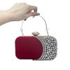 Retro Diamond Embedded Evening Clutch Bag for Women Versatile Dr Handbag Ele Par Accory Hard Ell Small Size