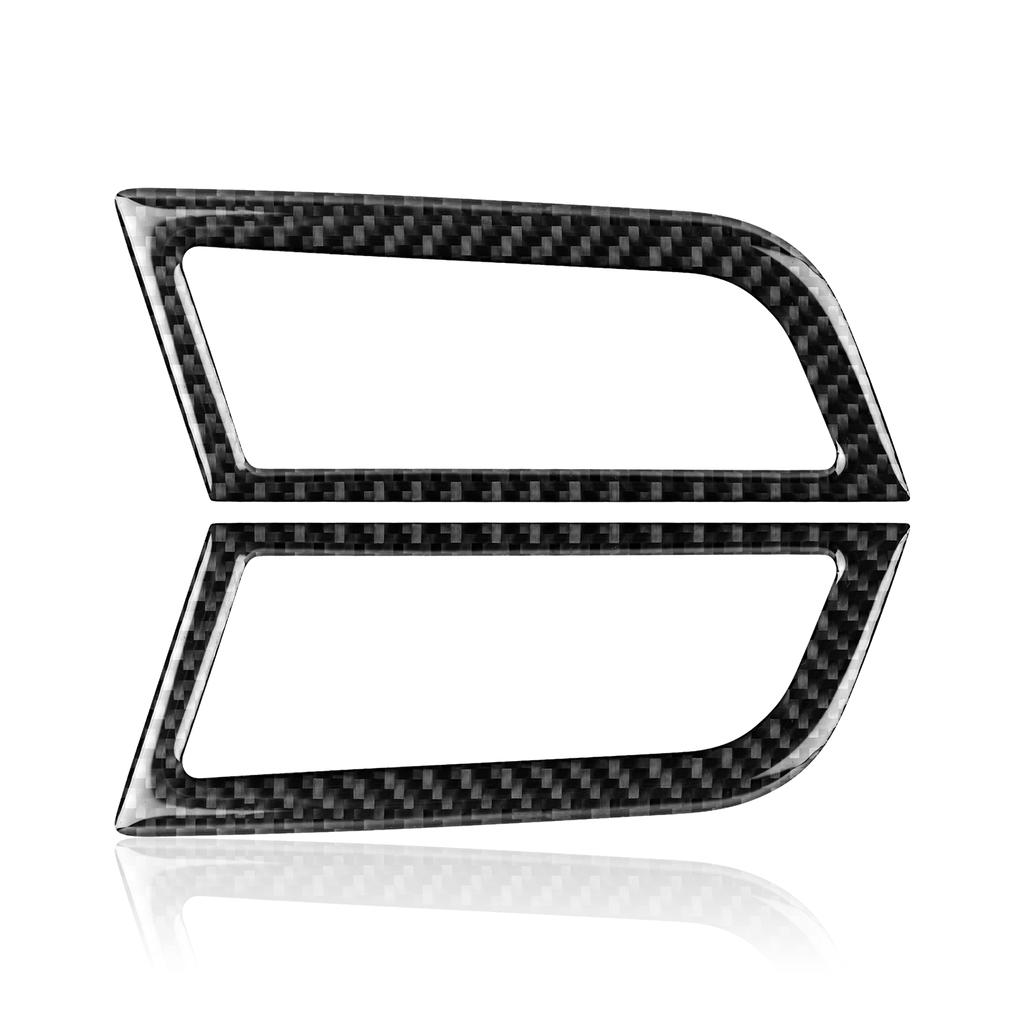 Carbon Fiber Car Dashboard Air Conditioner Outlet Vent Sticker Interior Decal For Ford Mustang GT 2015- Car