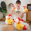 13~35CM Cute Funny Big Eye Rooster Plush Toy Soft Plush Toys Lovely Chicken Plush Animal Toys Home Decor Bedroom Pillows Gifts