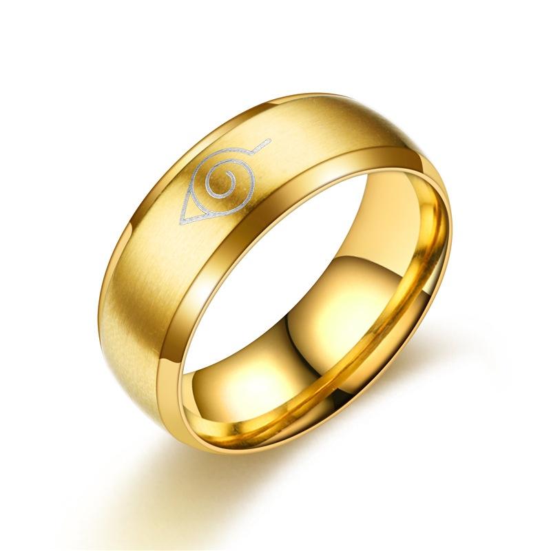 Xingge per Uomo Anime Naruto Shippuden Anello Anime Cosplay Intaglio Acciaio Inossidabile Misura dell'anello 6-12 Anello Spesso Matrimonio Festa Regalo Xingge per Uomo Anime Naruto Shippuden Anello Anime Cosplay Intaglio Acciaio Inossidabile Misura dell'anello 6-12 Anello Spesso Matrimonio Festa Regalo