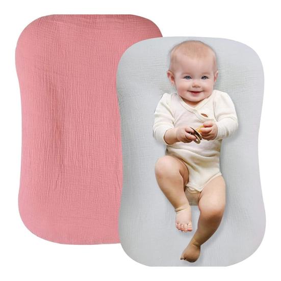 Baby Lounger Lightweight Infant Lounger with Removable Cover Baby Nest Lounger for Newborn Babies