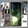 Anime Wind Breaker Sakura Phone Case For Samsung S25,S24,S21,S22,S23,S30,Ultra,S20,Plus,Fe,Lite,Note,10,9,5G Black Cover