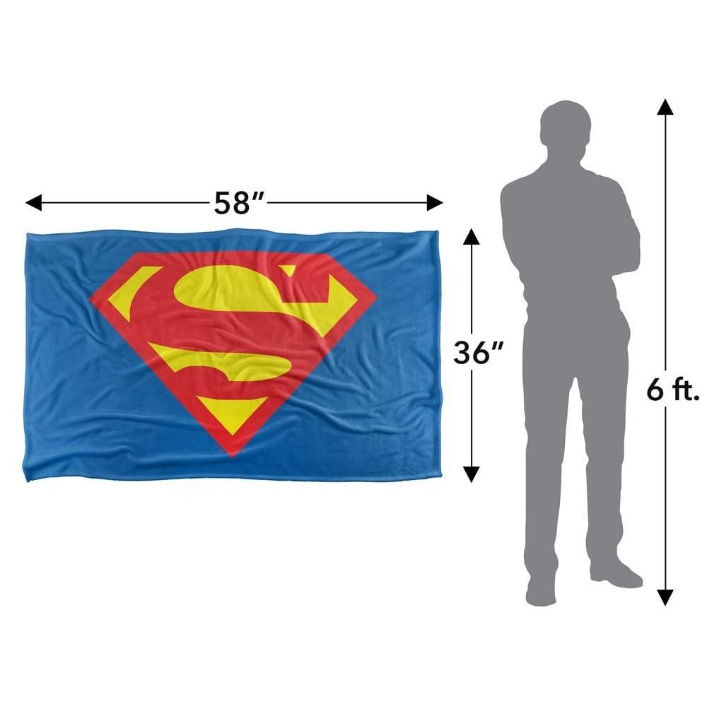 Superman 2016 Soft Touch Shield Blanket