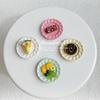 Nordic Style Miniature Candy Color Dollhouse Dining Plate Toy Ornament (D592)
