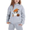 Kids Hoodie with Halloween Print - Long Sleeve Pullover Sweatshirt for Boys and Girls