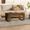 Coffee Table, Smoked Oak, 102X55X45 Cm