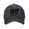 Retro Minimalist Edition Typogr Washed Baseball Cap Outdoor For Womens Unisex FeUnisex Dad Hat