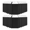 ABKS-25 Pacote de Capas Lisas para Latas Sublimáveis em Branco Para Vinil Mangas de Espuma Lisas Para Latas Refrescantes Latas de Refrigerante Preto