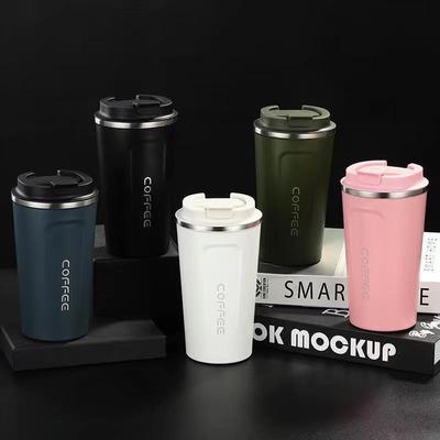 Second-Generation Coffee Cup 304 Stainless Steel Thermos Cup Vacuum Thermos Cup Outdoor Car Water Cup