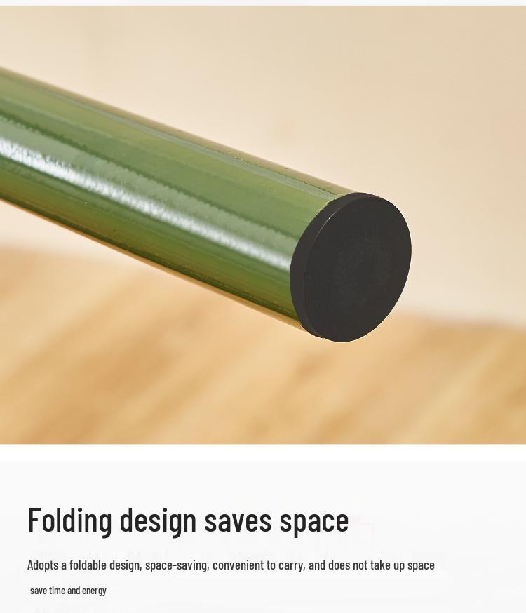 Military Green Economy Single Folding Wire Bed