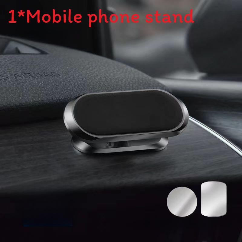 Universal Car Phone Holder Magnetic Mount With Alloy Material For Navigation And Driving Comfort