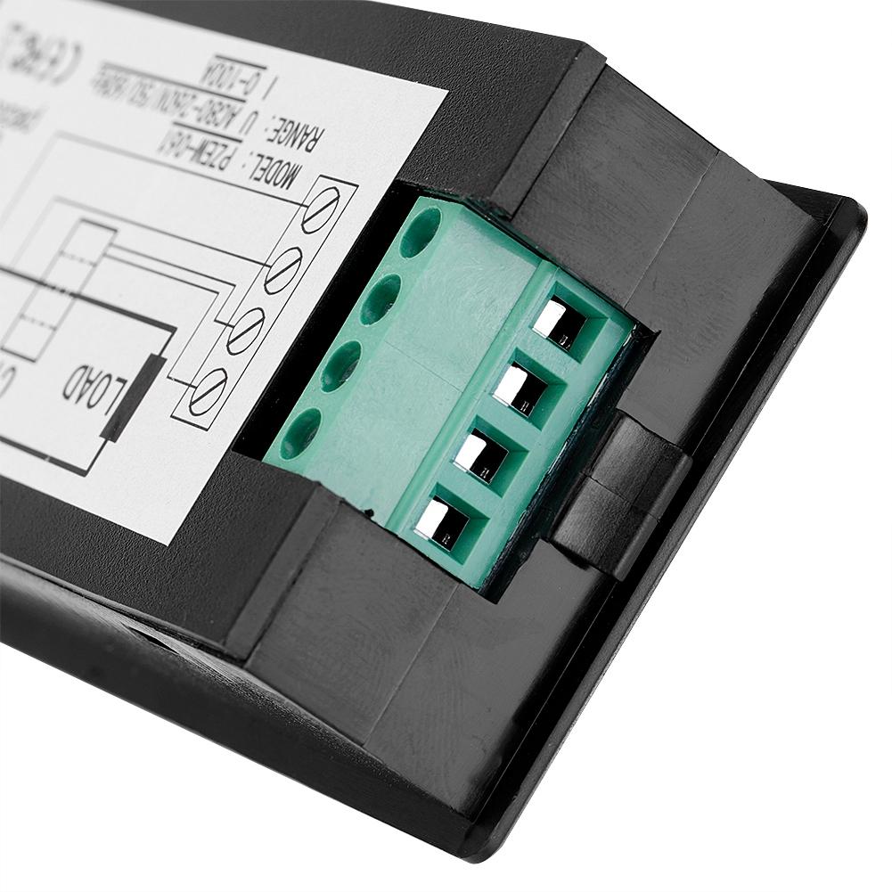 100A AC 80~260V Digital Power Meter Monitor Voltage KWh Watt Voltmeter Ammeter