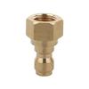 2 Pieces Pressure Washer Quick Connector Easy Connect Fitting Equipment B+D