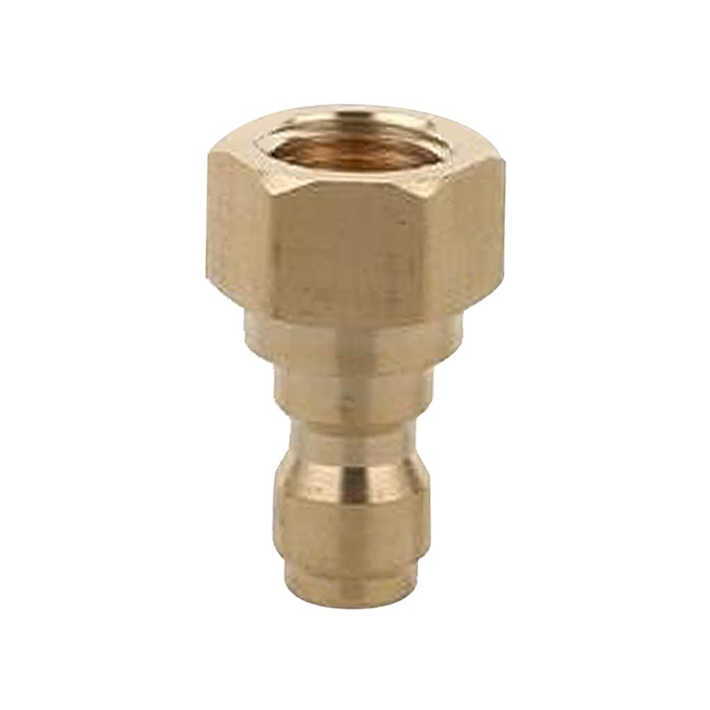 2 Pieces Pressure Washer Quick Connector Easy Connect Fitting Equipment B+D