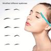 66-Piece Anti-Scratch Eyebrow Razor Set with Safety Net for Beauty Salons