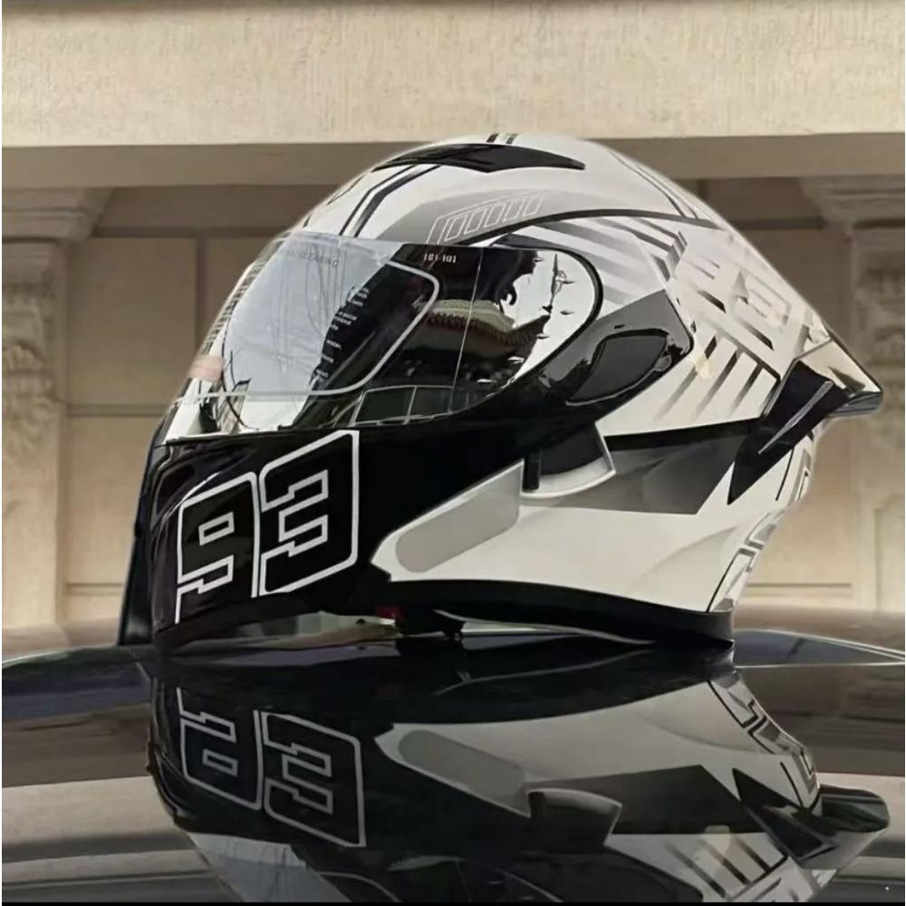 New face-off helmet extra large 70 extra large head circumference double lenses new motorcycle helmet