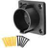 EV Charger Holder, Electric Vehicle Charger Plug Nozzle Holster Dock for SAE J1772 Connector, Space-Saving Outdoor/Indoor EV Charging Holder Wall