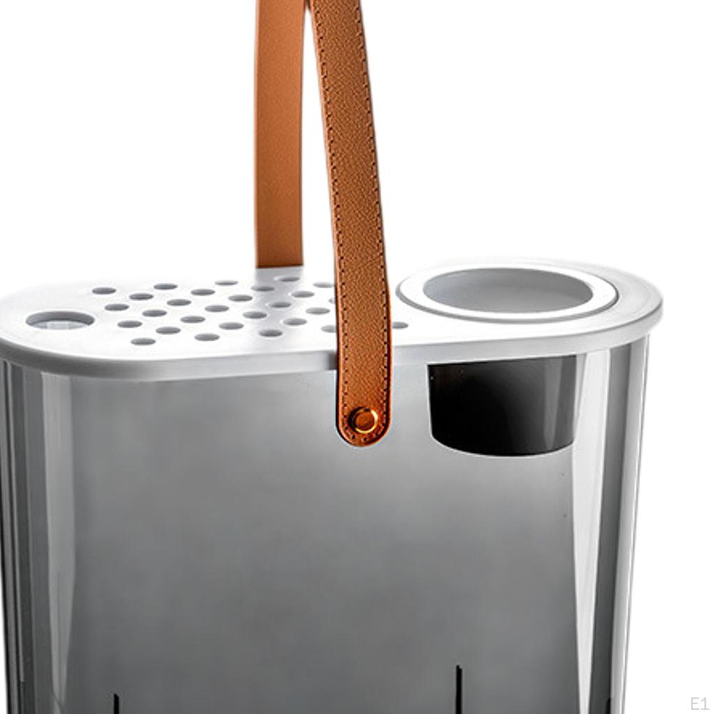 Coffee Table Drain Bucket Tea Garbage Can Chinese Kung Fu Accessory Rubbish Bin Dregs